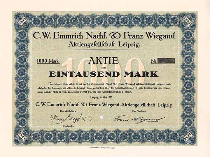 C. W. Emmrich Nachf. & Franz Wiegand AG