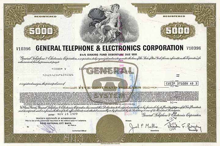 General Telephone & Electronics Corp.