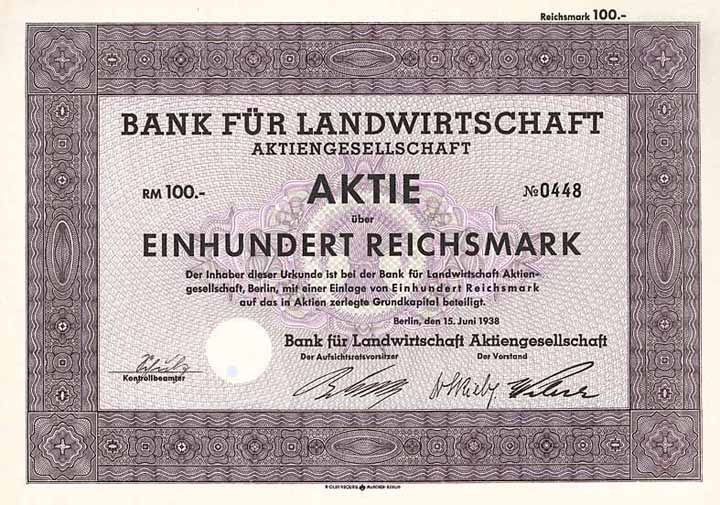 Bank für Landwirtschaft AG