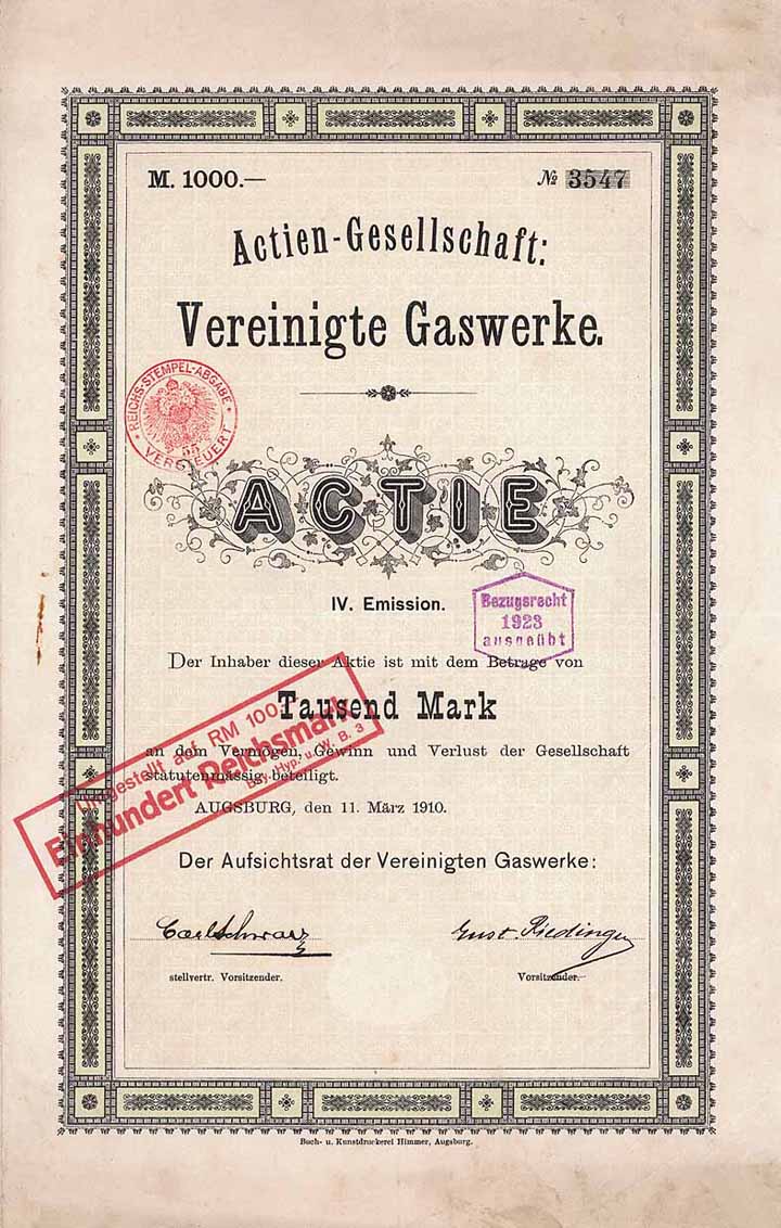 AG Vereinigte Gaswerke