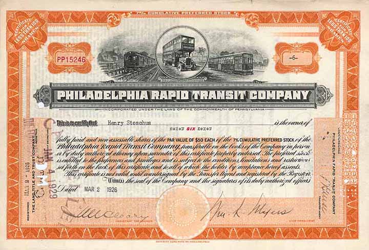 Philadelphia Rapid Transit Co.