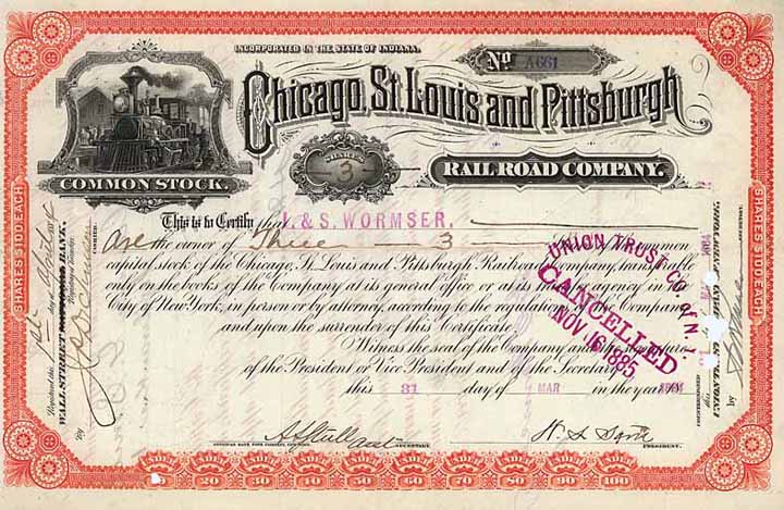 Chicago, St. Louis & Pittsburgh Railroad