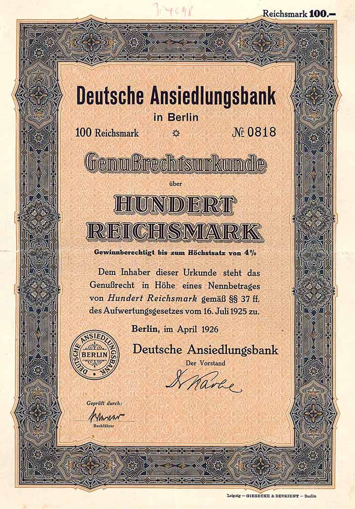 Deutsche Ansiedlungsbank