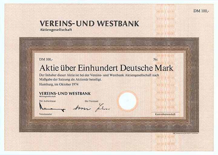 Vereins- und Westbank AG