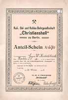 Kali-, Oel- und Kohlen-Bohrgesellschaft "Christianshall"