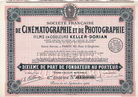 Soc. Francaise de Cinématographie et de Photographie Films en Couleurs Keller-Dorian S.A.