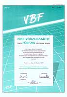 VBF Vermittlungsges. für Versicherungen, Finanzierungen und Kapitalanlagen AG